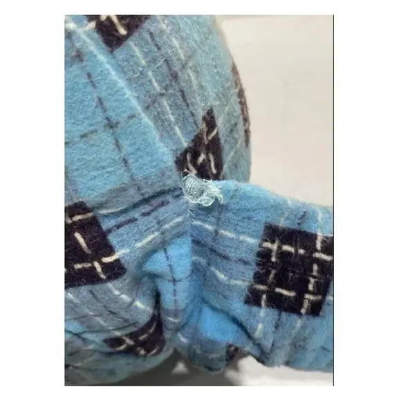 Vintage Rare Color Mask Face Humpty Dumpty King Plushie, 1950s, 21" Tall - Picture 5 of 10